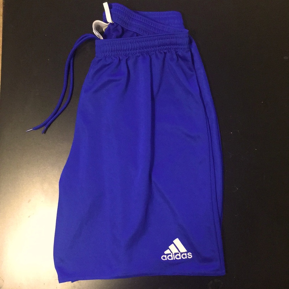 Blue Adidas Climate shorts